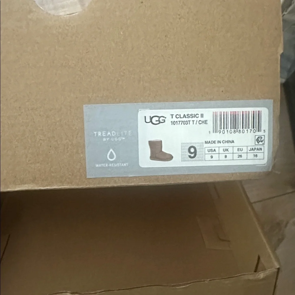 Ugg Classic II Boot Toddler Chestnut Sz 9